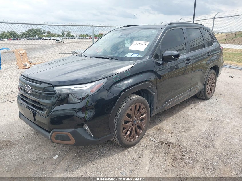 Vin: jf2sldhc2sh558279, lot: 46745491, subaru forester sport 20252
