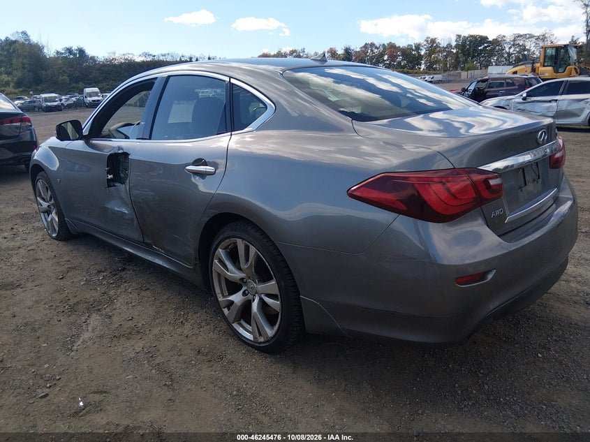 Vin: jn1by1ar9hm770404, lot: 46745502, infiniti q70 3.7x 20173