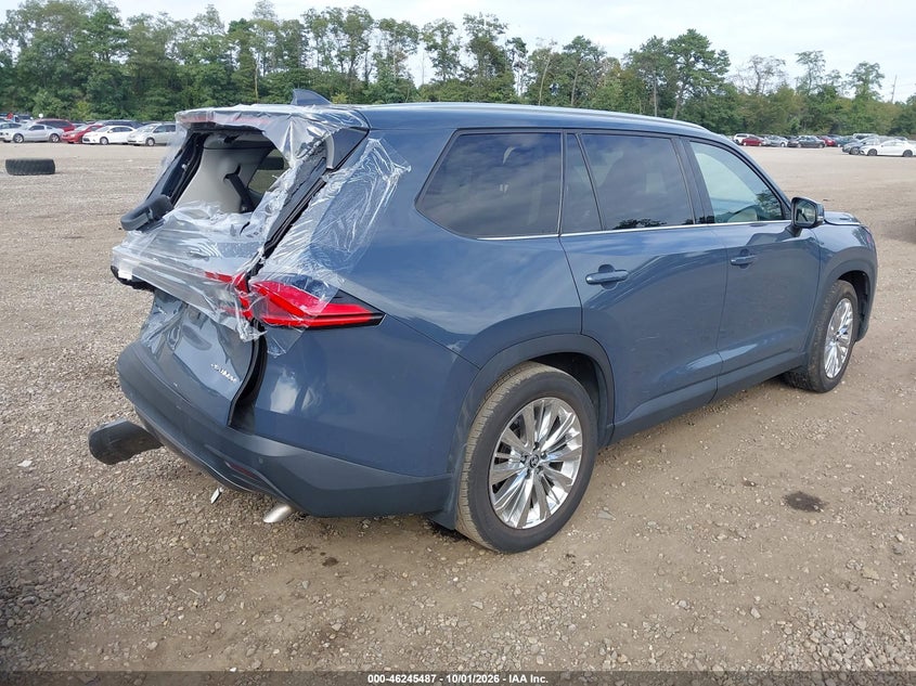 Vin: 5tdaaab56rs058530, lot: 46745513, toyota grand highlander platinum 20244