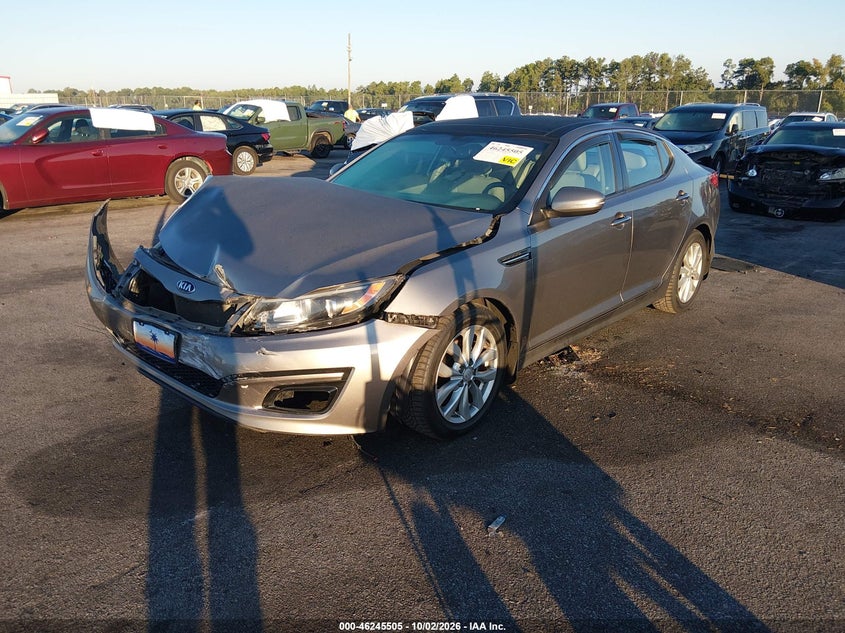 Vin: 5xxgn4a7xeg338708, lot: 46745531, kia optima ex 20142
