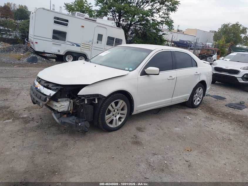 2011 Ford Fusion Se, Front End, IAAI, VIN 3FAHP0HA5BR254761 — photo 2