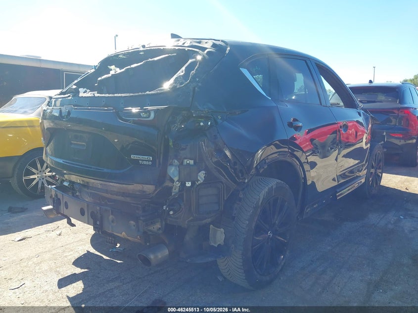 Vin: jm3kfbay9p0174562, lot: 46745540, mazda cx-5 2.5 turbo 20234