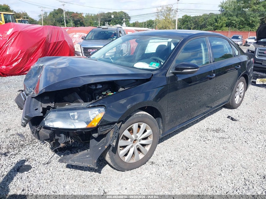 VOLKSWAGEN PASSAT 2012 VIN 1VWAP7A35CC048482