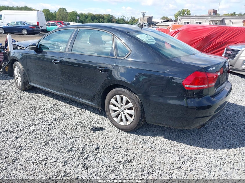 VOLKSWAGEN PASSAT 2012 VIN 1VWAP7A35CC048482