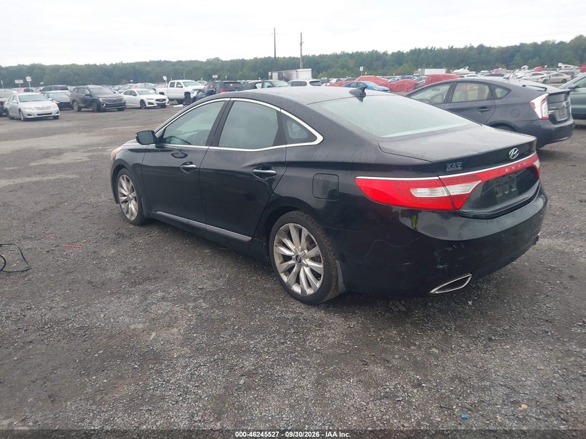 HYUNDAI AZERA 2013 VIN KMHFH4JG4DA286016