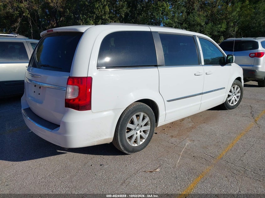 Vin: 2c4rc1bgxer126796, lot: 46745585, chrysler town & country touring 20144