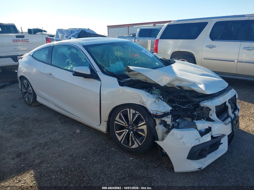 Vin: 2hgfc3b75hh359575, lot: 46745588, honda civic ex-l 20171