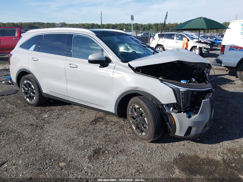 Vin: 5xyrl4jc7sg380997, lot: 46745595, kia sorento s 2025 img_1
