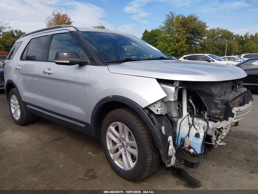 Vin: 1fm5k8d87jga39185, lot: 46745596, ford explorer xlt 20181