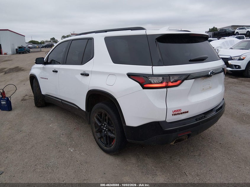 Vin: 1gnerkkw1mj135570, lot: 46745614, chevrolet traverse fwd premier 20213