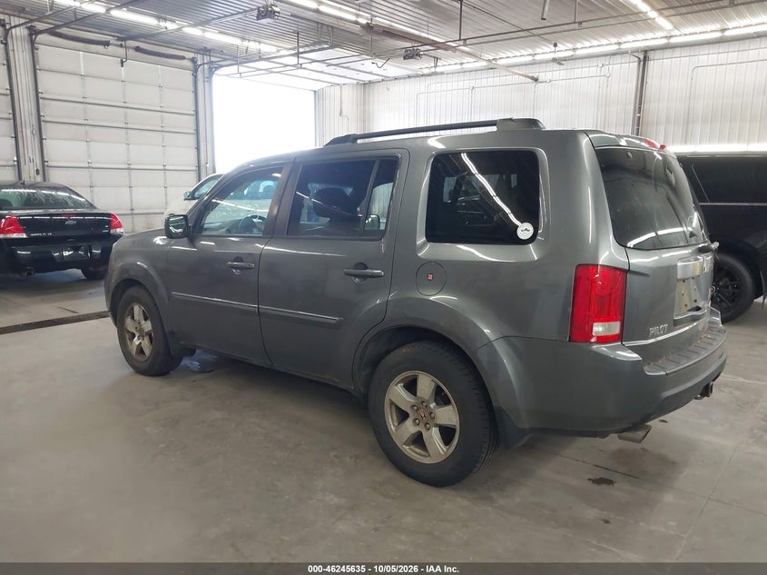 Vin: 5fnyf4h5xbb076614, lot: 46745661, honda pilot ex-l 20113