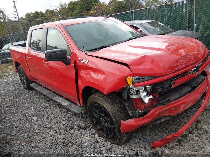 2022 CHEVROLET SILVERADO 1500 4WD  SHORT BED RST