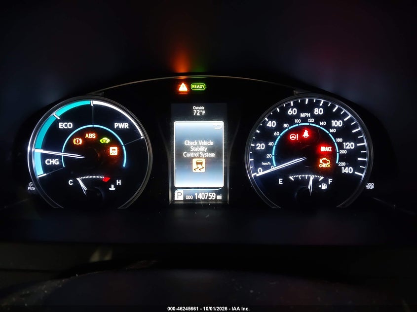 TOYOTA CAMRY HYBRID 2015 VIN 4T1BD1FK6FU161798