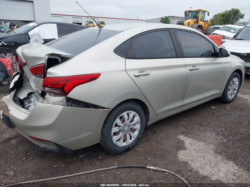 Vin: 3kpc24a35ke057389, lot: 46745721, hyundai accent se 20194