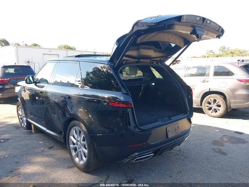 Vin: sal1j9eu8sa469019, lot: 46745742, land rover range rover sport p360 s 20253