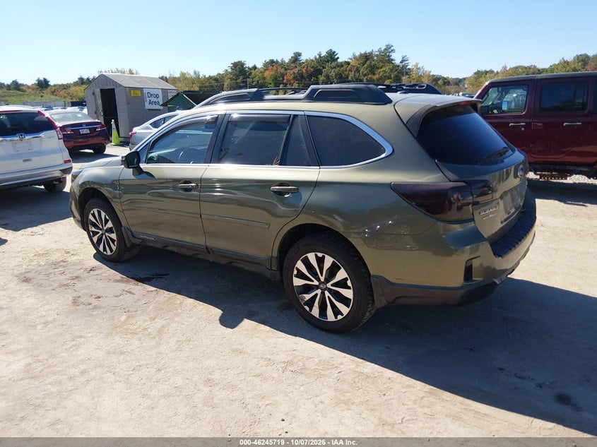 Vin: 4s4bsanc2f3353774, lot: 46745745, subaru outback 2.5i limited 20153