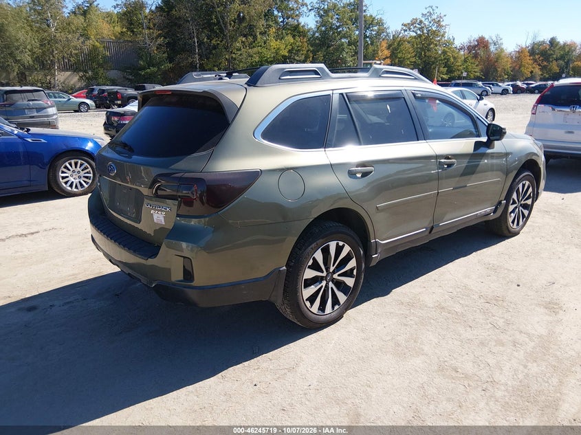 Vin: 4s4bsanc2f3353774, lot: 46745745, subaru outback 2.5i limited 20154