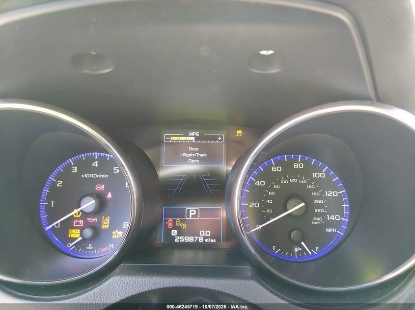 SUBARU OUTBACK 2015 VIN 4S4BSANC2F3353774