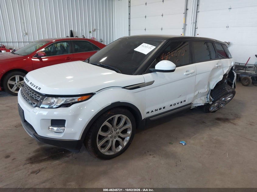 Vin: salvp2bg5fh019329, lot: 46745747, land rover range rover evoque pure 20152