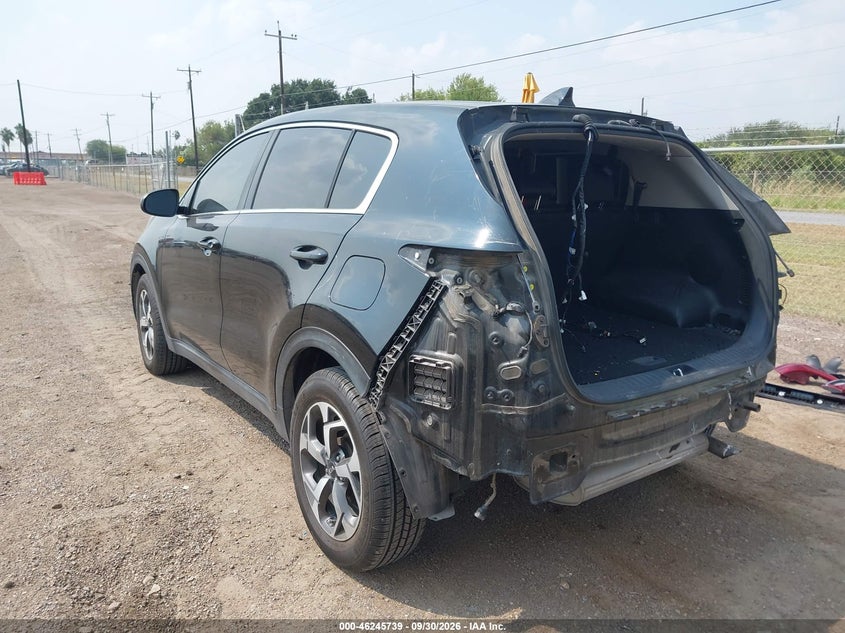 Vin: kndpm3ac2l7720022, lot: 46745764, kia sportage lx 20203