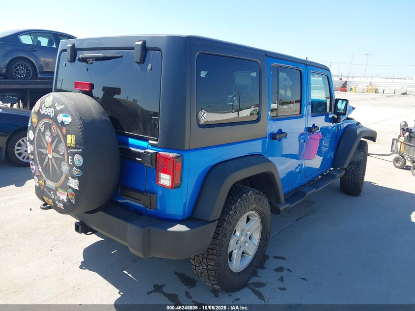 JEEP WRANGLER UNLIMITED 2016 VIN 1C4BJWDG3GL270798