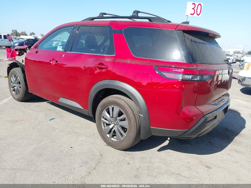 Vin: 5n1dr3bs6tc217705, lot: 46745848, nissan pathfinder sv 20263