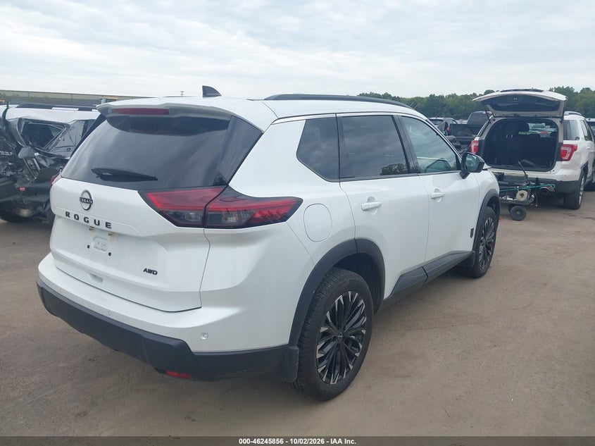 Vin: 5n1bt3bb8tc805341, lot: 46745882, nissan rogue dark armor 20264