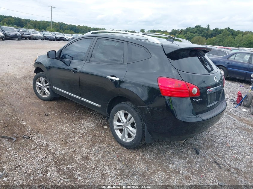 Vin: jn8as5mv7cw704672, lot: 46745883, nissan rogue sv 20123