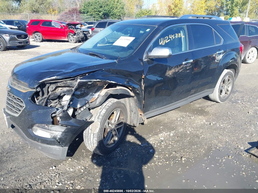 Vin: 2gnflgek9g6310189, lot: 46745912, chevrolet equinox ltz 20162