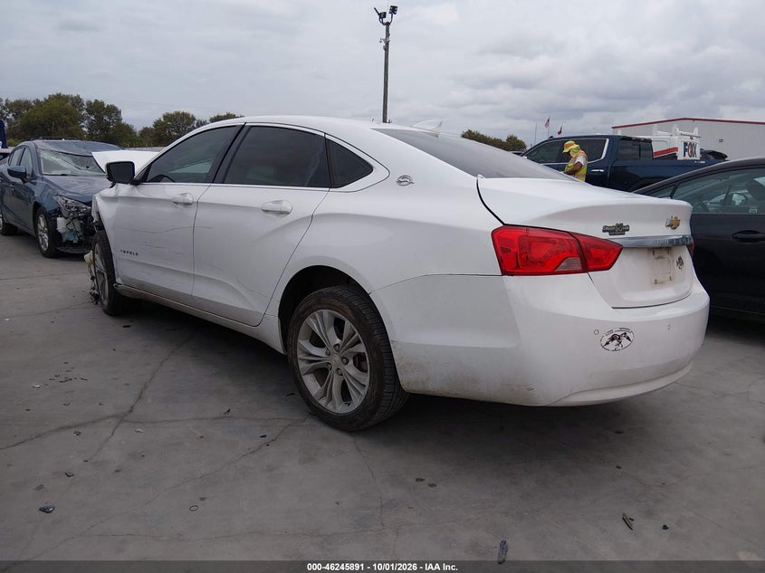 Vin: 1g1115sl2fu115182, lot: 46745917, chevrolet impala 1lt 20153
