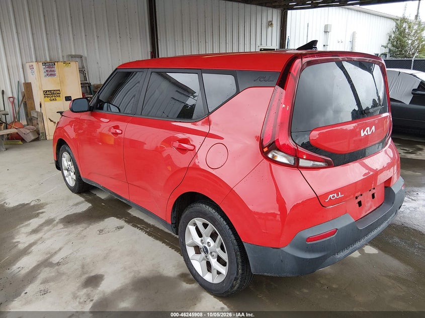 Vin: kndj23au3n7155299, lot: 46745934, kia soul lx 20223