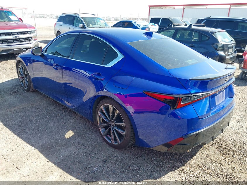 Vin: jthgz1b24p5063686, lot: 46745967, lexus is 350 f sport 20233