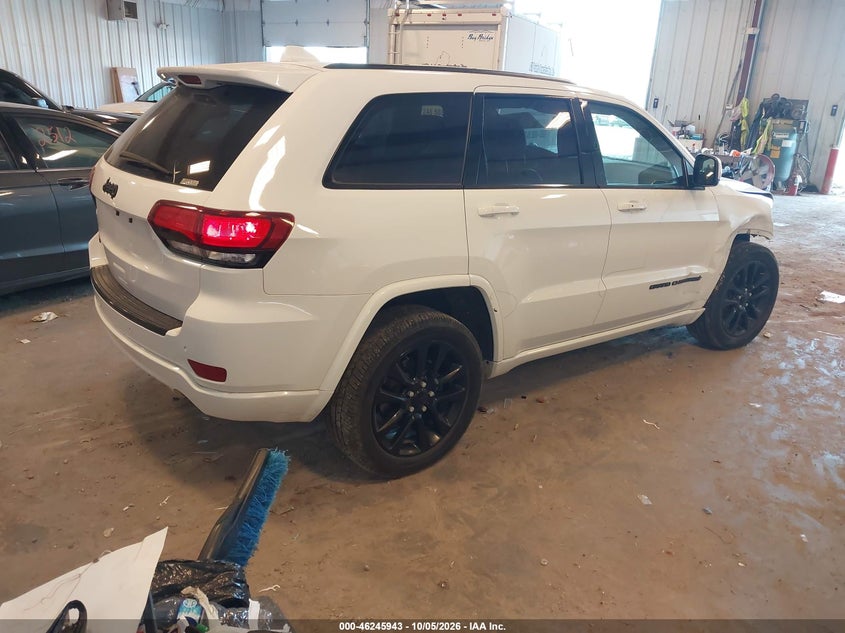 Vin: 1c4rjfag6hc910247, lot: 46745969, jeep grand cherokee altitude 4x4 20174