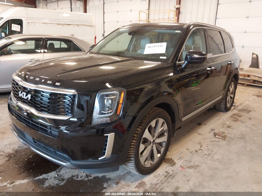 Vin: 5xyp6dhc8ng253684, lot: 46745971, kia telluride s 20222