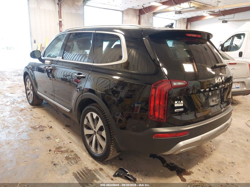 KIA TELLURIDE 2022 VIN 5XYP6DHC8NG253684