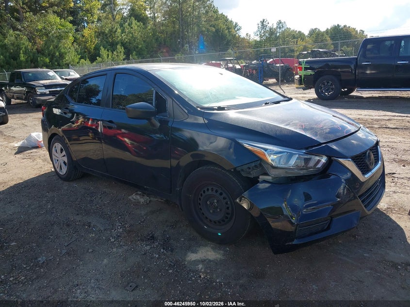Vin: 3n1cn8dv9ll909545, lot: 46745976, nissan versa s xtronic cvt 20201