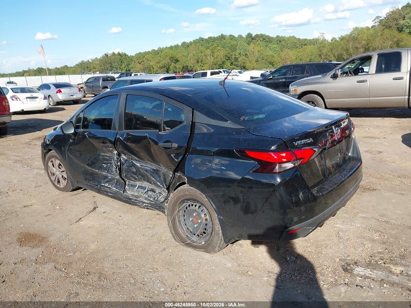 Vin: 3n1cn8dv9ll909545, lot: 46745976, nissan versa s xtronic cvt 20203