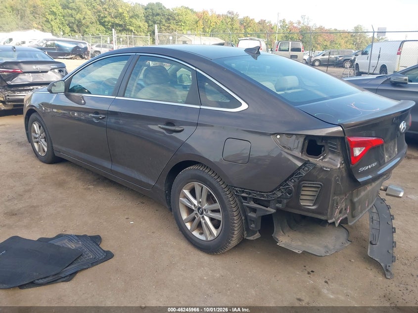HYUNDAI SONATA 2015 VIN 5NPE24AF9FH214586