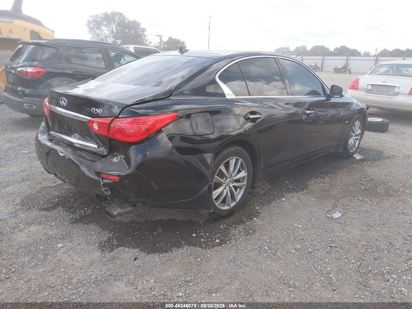 Vin: jn1cv7apxhm641599, lot: 46746105, infiniti q50 2.0t premium 20174