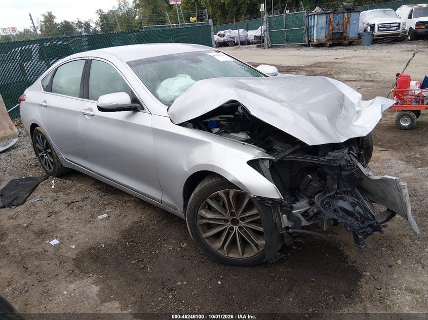 Vin: kmhgn4je4fu097492, lot: 46746126, hyundai genesis 3.8 20151