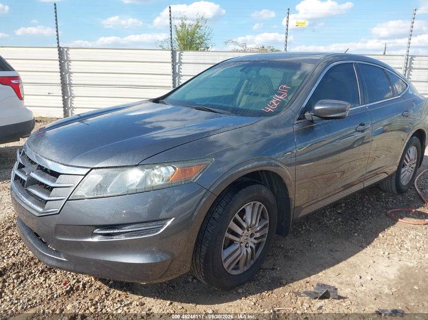 2012 Honda Crosstour 2.4 Ex-L, Front End, IAAI, VIN 5J6TF3H51CL006996 — photo 2