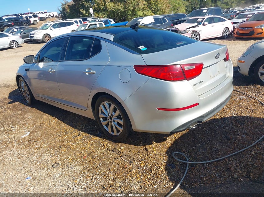 Vin: 5xxgn4a74eg351177, lot: 46746147, kia optima ex 20143