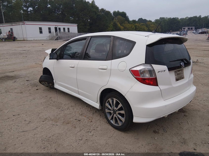 Vin: jhmge8h52dc071072, lot: 46746154, honda fit sport 20133