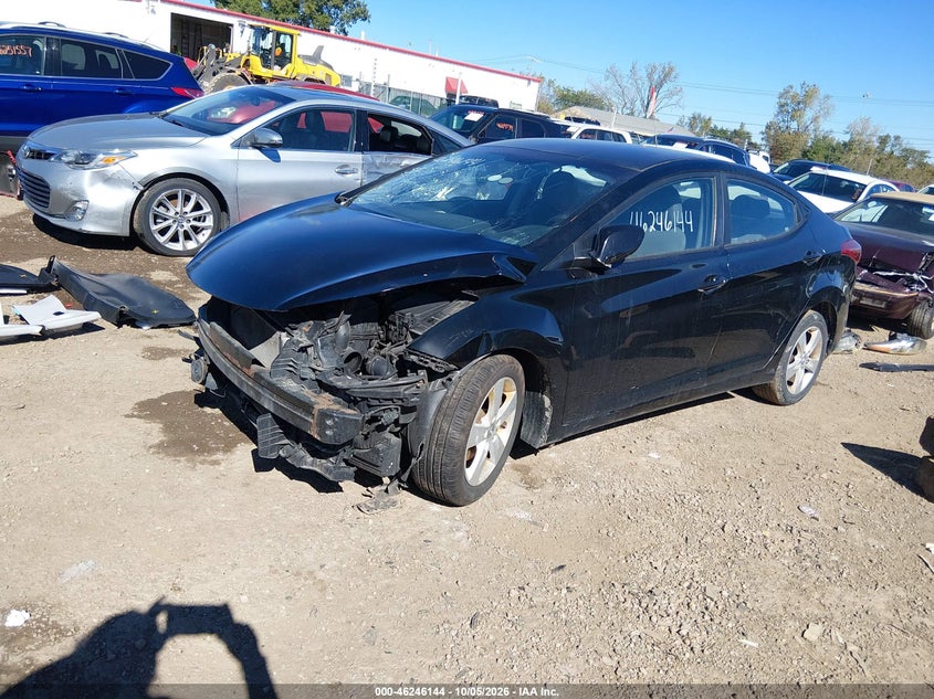 Vin: 5npdh4ae4bh013514, lot: 46746170, hyundai elantra gls 20112