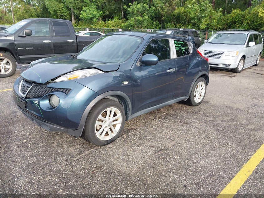 NISSAN JUKE 2011 VIN JN8AF5MV1BT027817