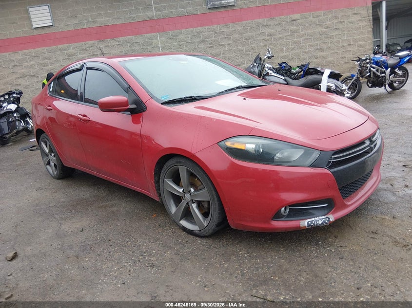 Vin: 1c3cdfeb1fd362472, lot: 46746195, dodge dart gt 20151
