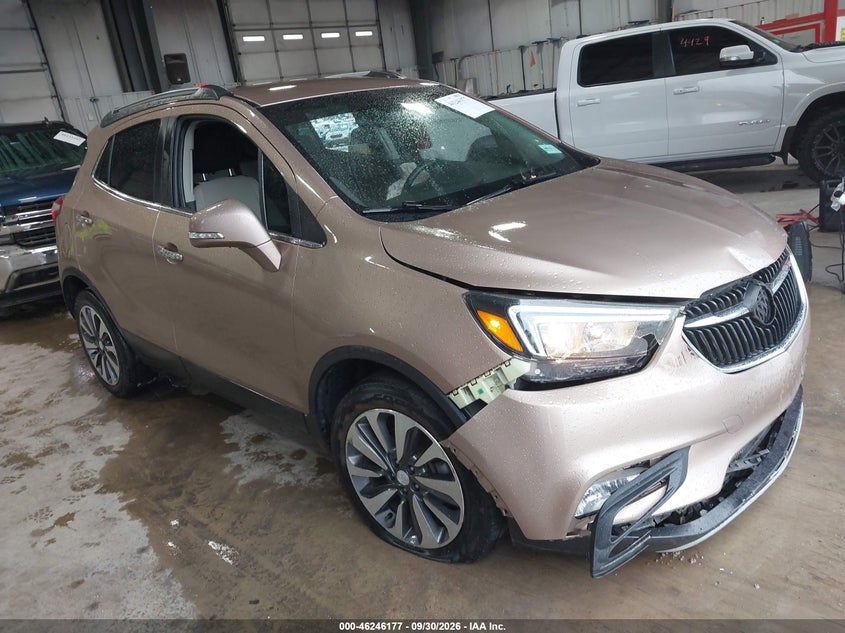 Vin: kl4cjbsb1jb670001, lot: 46746203, buick encore preferred ii 2018 img_1