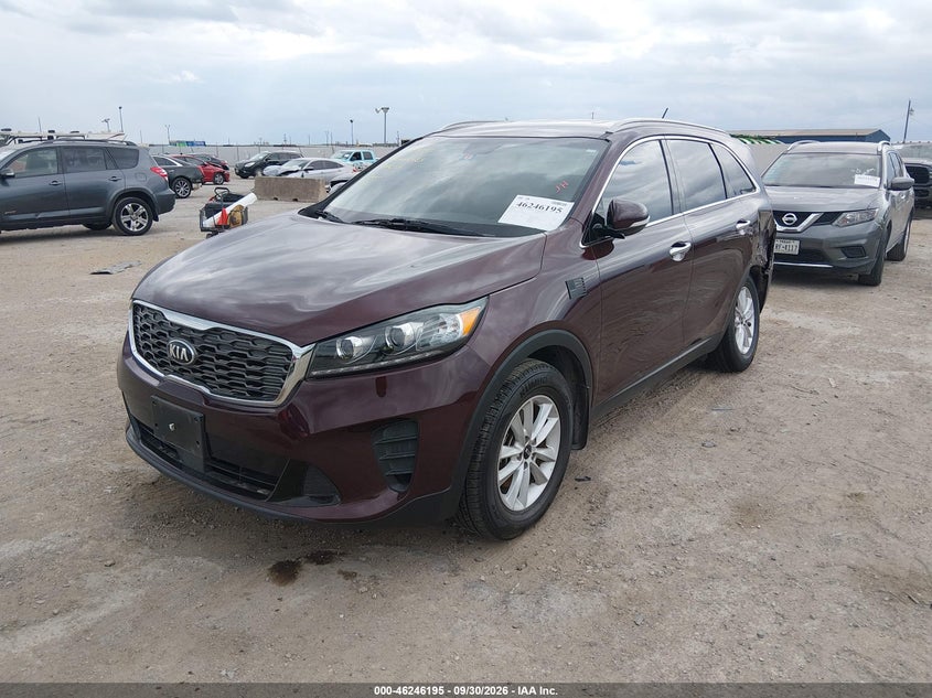 2020 Kia Sorento 2.4L Lx, Left & Right Side, IAAI, VIN 5XYPG4A32LG635889 — photo 2