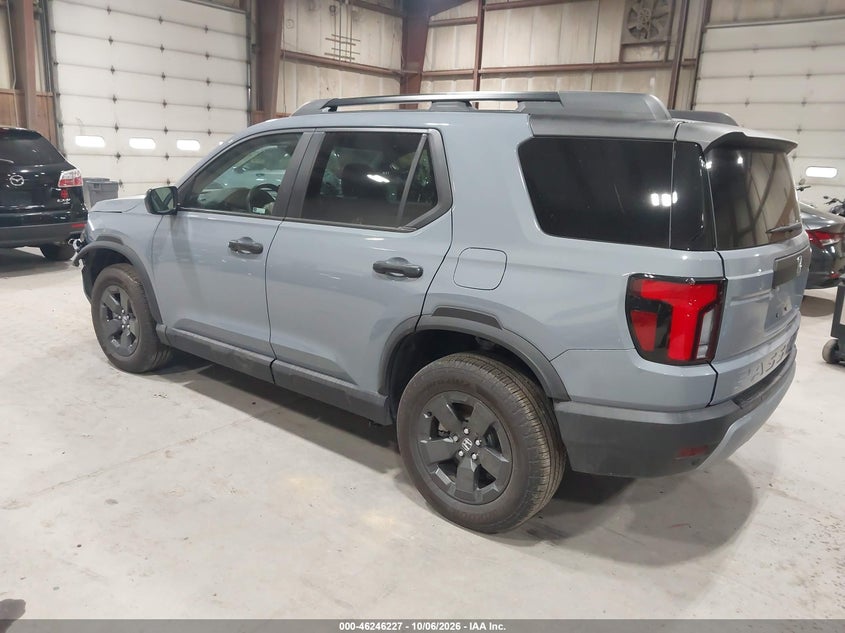Vin: 5fnyf9h32tb011883, lot: 46746253, honda passport awd rtl/awd rtl blackout/awd rtl towing 20263