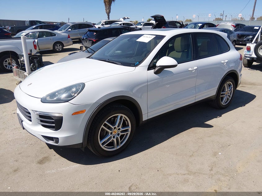 Vin: wp1aa2a23gka10483, lot: 46746289, porsche cayenne 20162